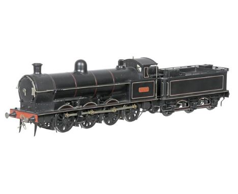 A fine Gauge 1 model of a London North Western Railway 0-8-0 tender locomotive No.1384, scratch built by the late Geoff Holt 