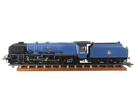 The fine exhibition quality 5 inch gauge model of the London Midland and Scottish Railway Coronation Class Sir William Stanie