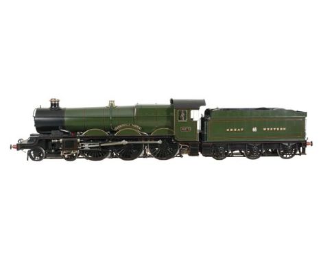 A fine exhibition quality model of a 71/4 inch gauge Great Western Railway Castle Class 4-6-0 locomotive and tender No.4073 ‘