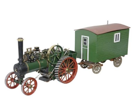 A well engineered model of a 1 inch scale live steam agricultural traction engine, by Maxwell Hemmens Precision Steam Models 