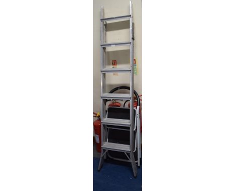 A Modern 5 Step Aluminum Step Ladder 