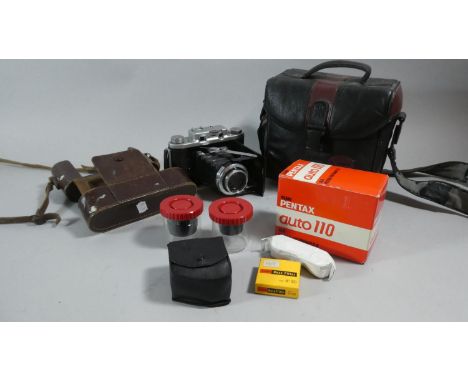 A Collection of Various Photographic Equipment, Vintage Camera etc 