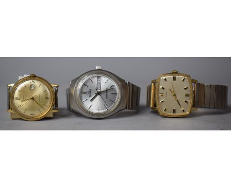 Three Vintage Timex Wrist Watches 