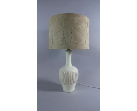 A Modern Table Lamp and Shade 