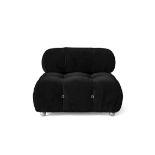Varese-Armchair-1-Seat-Velvet-Black RRP £750 (SKU 429)