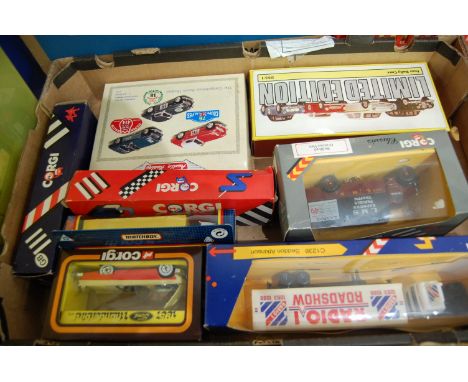 A small quantity of mixed modern issue diecast to include Corgi and Matchbox, examples to include a Corgi Austin Healey compe