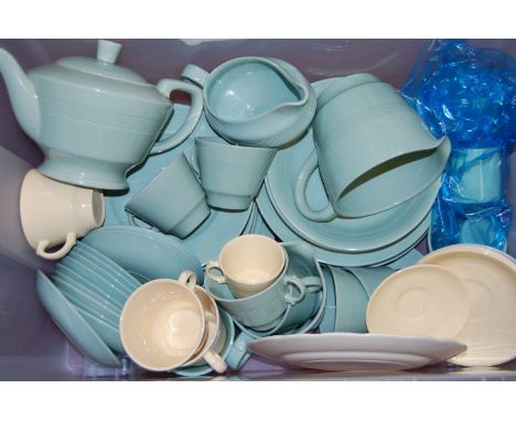 A Woodsware ***BERYL*** pattern part tea and dinner service