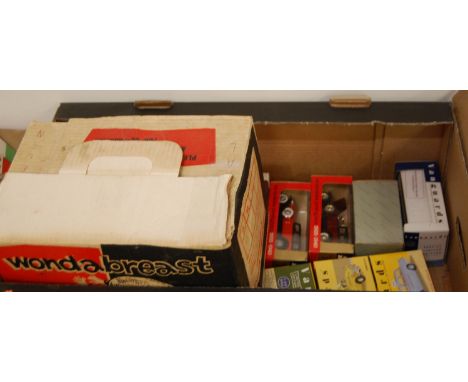 A collection of mixed modern issue diecast to include Vanguards, Solido, Herpa and others, also sold with a selection of Brit