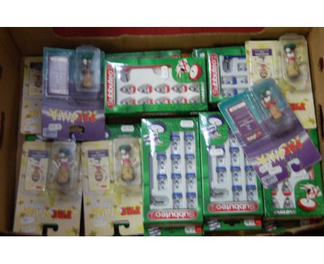 A collection of assorted boxed Subbuteo figures, to include the England team, various ProStars Classics footballing figures e