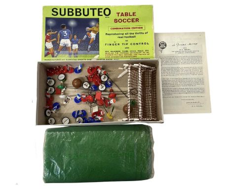 A boxed Subbuteo Table soccer game(unchcked for completness)