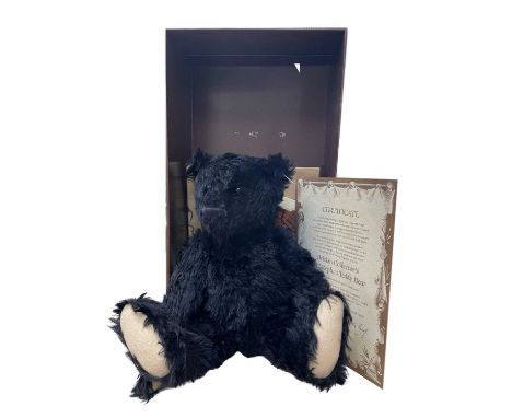 A boxed limited edition Steiff British Collector's 1912 Replica Teddy Bear, with certificate. Number 0880 / 3000Also in origi