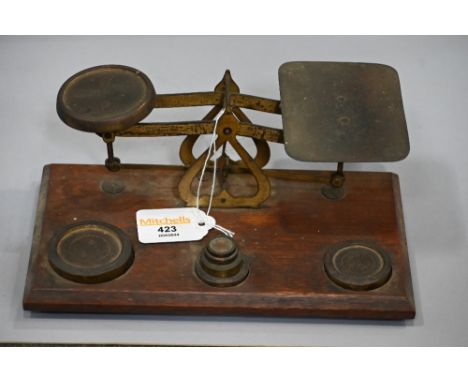 Postal scales and weights 