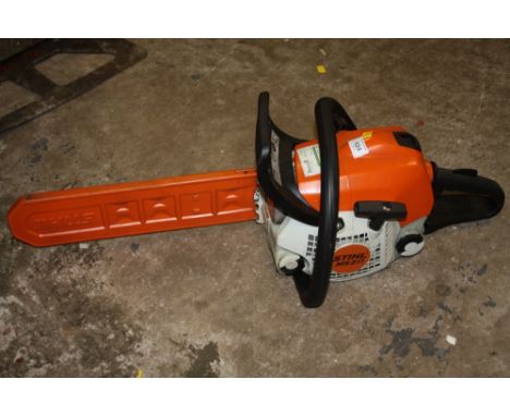 A STIHL CHAINSAW