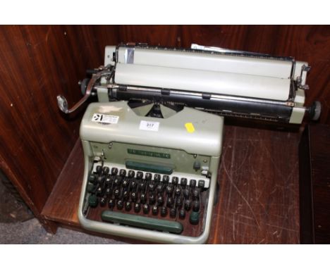 A VINTAGE 66 IMPERIAL 66 TYPEWRITER