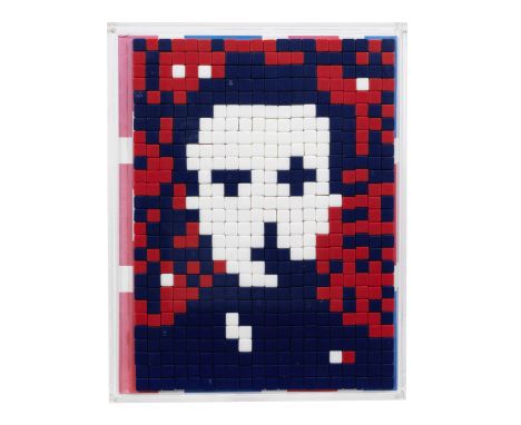 Invader (born 1969)The Invasion in the UK (guide d'invasion 03): London, Manchester, Newcastle, 2008  inscribed and numbered 