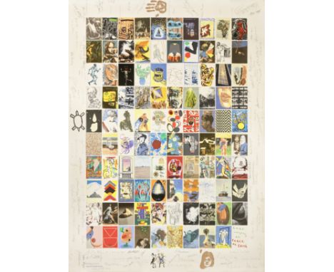 Band AidVisual Aid For Band Aid, 1985No.110 of 500, limited edition print, published by Coriander Studios, featuring various 