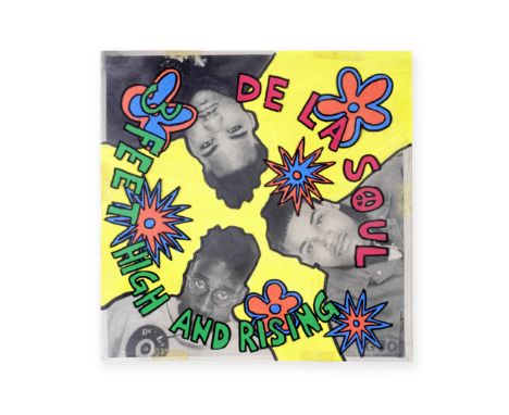 De La SoulOriginal Artwork Study for the De La Soul '3 Feet High and Rising' Debut Album Artwork, 1988/89designed by Grey Org