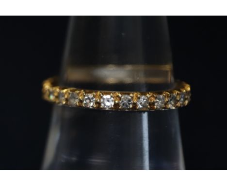 Full eternity ring. (B.P. 24% incl. VAT)