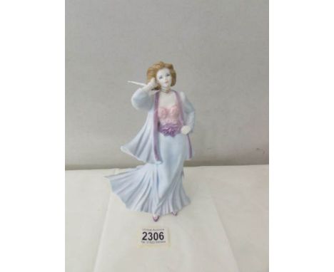 A Royal Worcester figurine - Thoughtful, 1996.