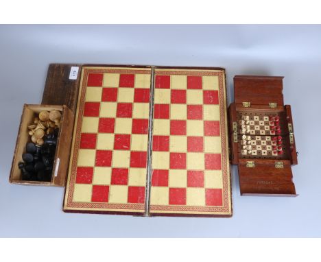 Collection of chess sets 