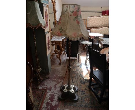 Unusual animal hoof adjustable standard lamp 