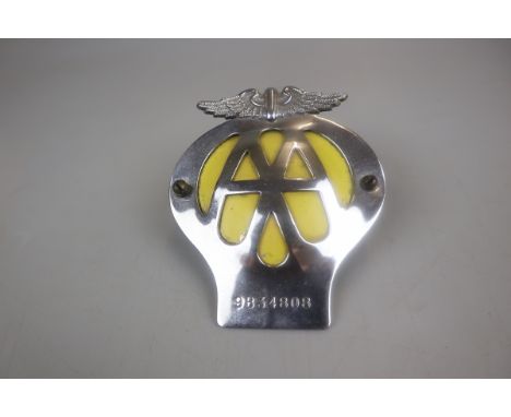 Vintage AA badge 