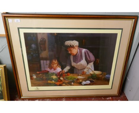 David Shepherd L/E print - Granny's Kitchen 