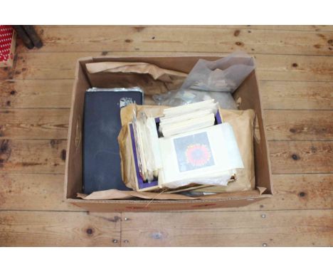 Box of First Day Covers and Stamps.