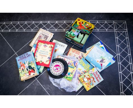 Collection of Vintage Children's Books. Includes Walt Disney Mary Poppins Annual, Ten Jolly Dwarfs Published by Brimax Books,
