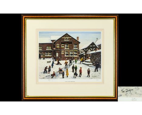 Tom Dodson 1910 - 1991 Ltd and Numbered Edition Colour Print / Lithograph. Studio Arts, This Is No 34 of 500 only. Titled ' D