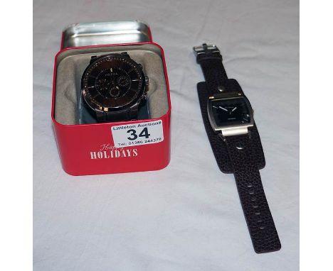 Fossil and Ben Sherman watches (need batteries)