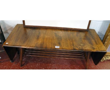 Ercol drop-end coffee table