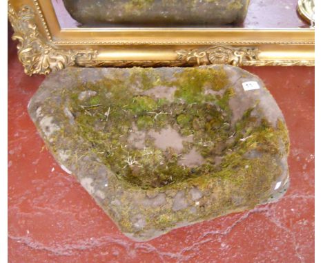 Heavy old stone trough