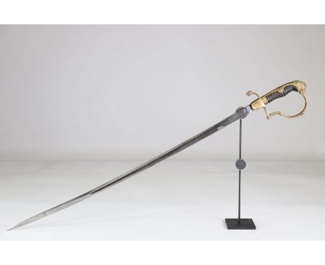 German cavalry saber, 1900 + -Sizes: L. totale= 940mm L Lame= 810mm l lame= 20mmWeight (K): 0,67kgCondition: At first glance:
