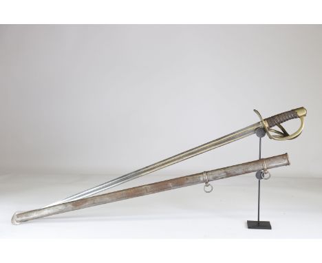 French saber cavalry empireSizes: L. totale= 1120mm L Lame= 960mm l lame= 35mmWeight (K): 2,4kgCondition: At first glance: pa
