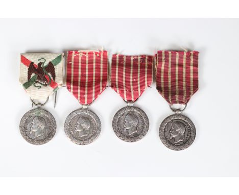 French medals (4) Napoleon IIISizes: DiversWeight (K): 0,07kgCondition: At first glance: patina, normal wear