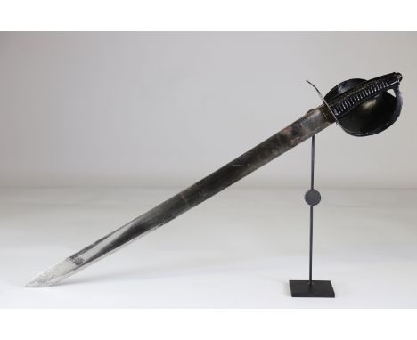 cutlass, navy, German, 1820 + -Sizes: L. totale= 820mm L Lame= 670mm l lame= 40mmWeight (K): 1,14kgCondition: At first glance