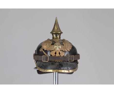 German helmet 14-18 infantry reservistSizes: L. totale= 250 mm H = 230mmWeight (K): 0,44kgCondition: At first glance: patina,