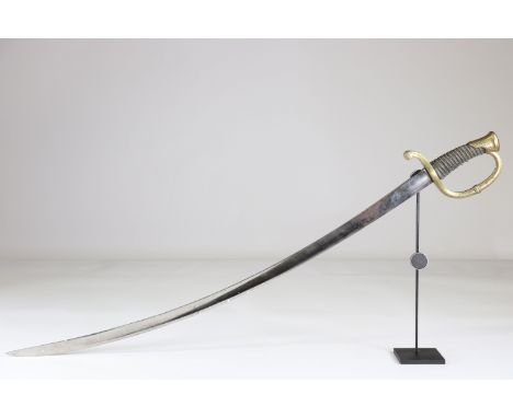 French saber, Klingenthal manufacture August 1813,Sizes: L. totale= 980mm L Lame= 850mm l lame= 30mmWeight (K): 0,9kgConditio