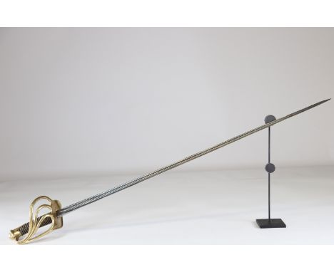 Napoleon period, inscription: national manufacture ChatellerautSizes: L. totale= 1085mm L Lame= 925mm l lame= 32mmWeight (K):