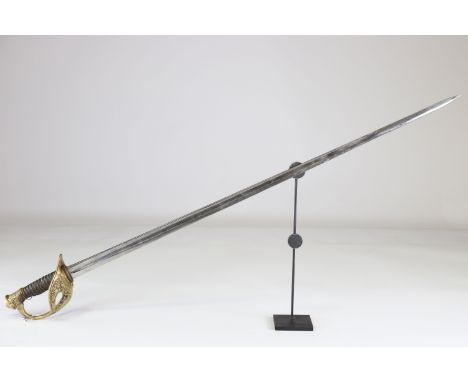 French saber officer model 1822Sizes: L. totale= 1055mm L Lame= 910mm l lame= 28mmWeight (K): 0,96kgCondition: At first glanc