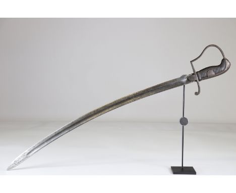 German non - commissioned artillery saber, 1910, regimented: 6.A.6Sizes: L. totale= 880mm L Lame= 750mm l lame= 30mmWeight (K