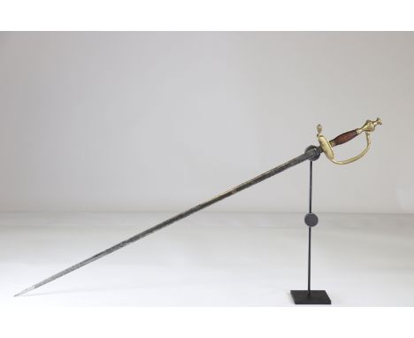 Sword late 18th 1780 + -, FrenchSizes: L. totale= 920mm L Lame= 770mm l lame= 16mmWeight (K): 0,46kgCondition: At first glanc