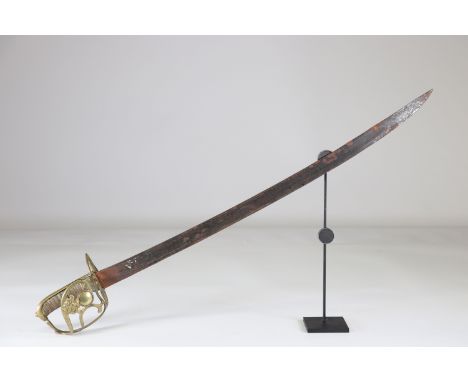 French, Empire period, Grenadier saberSizes: L. totale= 870mm L Lame= 735mm l lame= 33mmWeight (K): 0,74kgCondition: rusty bl