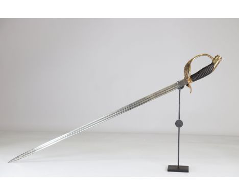 German Latte WW1, Blazon on the Guard "Mecklenburg-Schwering", 1893Sizes: L. totale= 960mm L Lame= 800mm l lame= 25mmWeight (