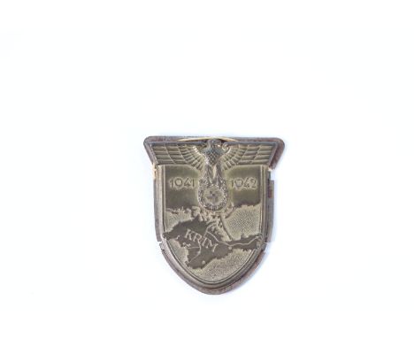 German WWII badgeSizes: H =65mm L =55mmWeight (K): 0,02kgCondition: At first glance: patina, normal wear