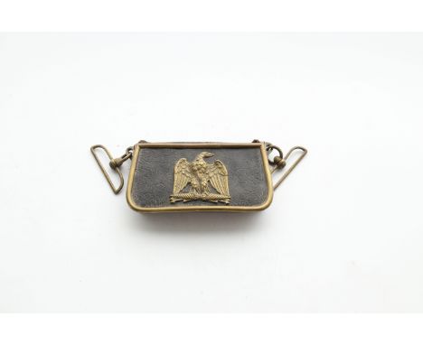 French empire cartridge beltSizes: L =150mm H =85mmWeight (K): 0,3kgCondition: At first glance: patina, normal wear