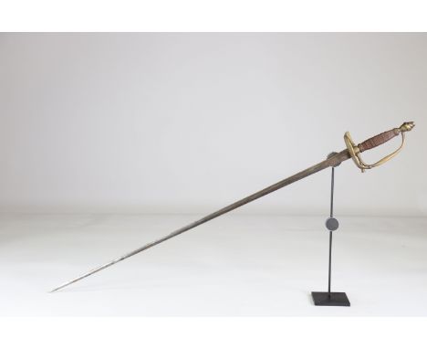 French sword late 19th centurySizes: L. totale= 960mm L Lame= 790mm l lame= 24mmWeight (K): 0,52kgCondition: At first glance: