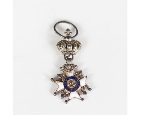 Miniature French MedalSizes: H = 36mm L =20mmWeight (K): 0,03kgCondition: At first glance: patina, normal wear