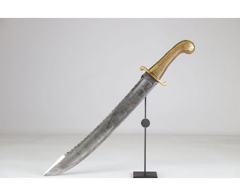 Saber 1832? With very beautiful inked bladeSizes: L. totale= 670mm L Lame= 500mm l lame= 58mmWeight (K): 1,5kgCondition: At f